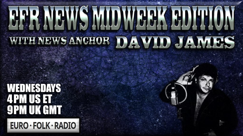 EFR NEWS MIDWEEK EDITION WITH NEWS ANCHOR DAVID JAMES